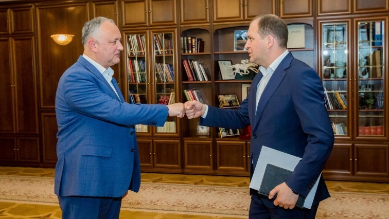 Cât de proeuropean e Ceban? Dodon: Nu cred că și-a schimbat viziunile
