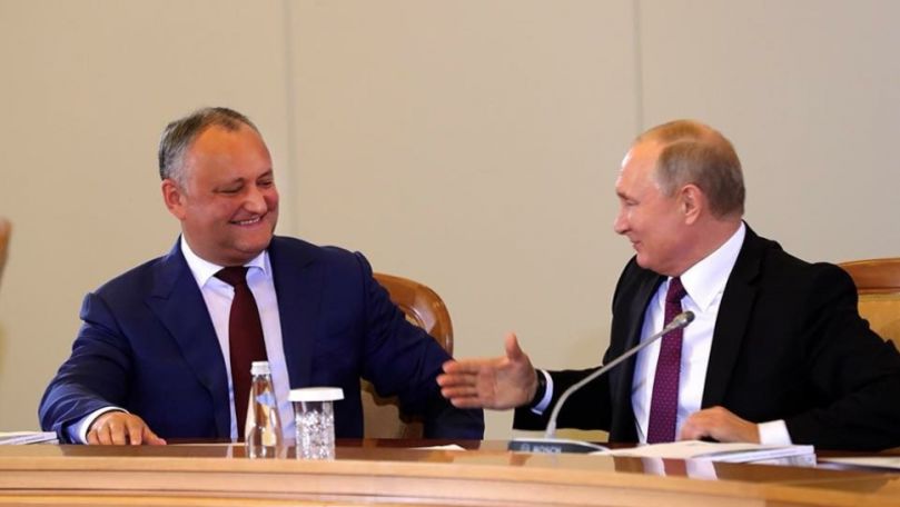 Dodon a anunţat când şi unde va avea următoarea sa întrevedere cu Putin