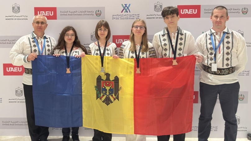 Argint și bronz pentru Moldova la Olimpiada Internațională de Chimie