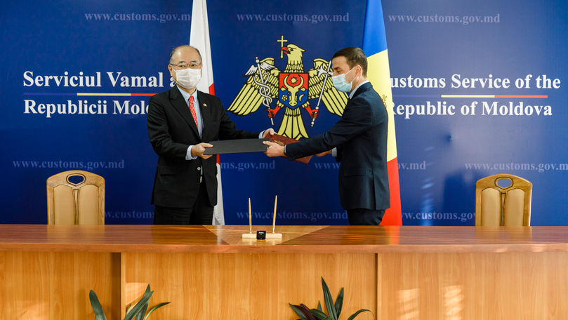 Acord moldo-japonez pentru cooperarea în domeniul vamal