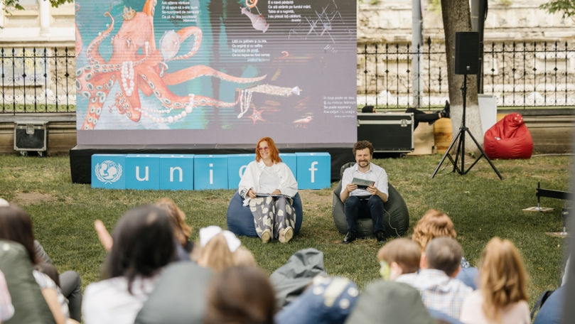 Un eveniment dedicat lecturii: Sute de copii au ascultat povești