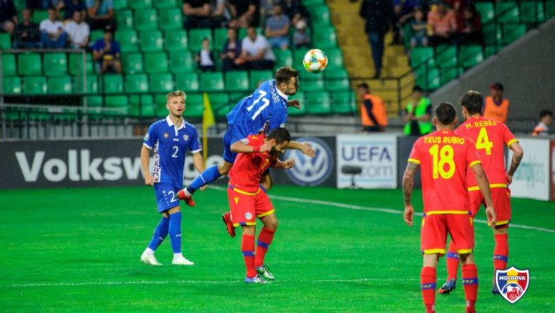 Meciul de fotbal Andorra-Moldova se va disputa pe un teren artificial