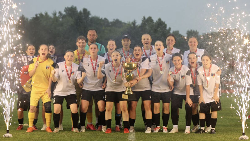 Fotbal feminin: CSFCJT Atletico, campioana primei ediții a Cupei LFFM