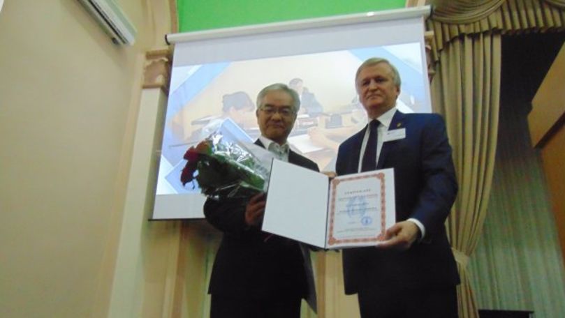 Un savant japonez, membru de onoare al Academiei de Științe a Moldovei