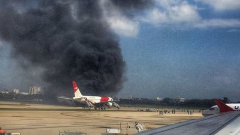 CM 2018: Avionul cu jucătorii echipei Arabiei Saudite a luat foc în zbor