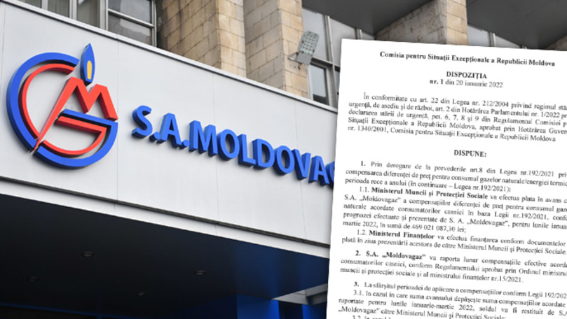 Moldova nu rămâne fără gaz: Guvernul va aloca anticipat plata compensaţiilor