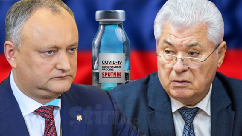 Voronin: Dodon spunea povești despre vaccinul Sputnik. E o problemă