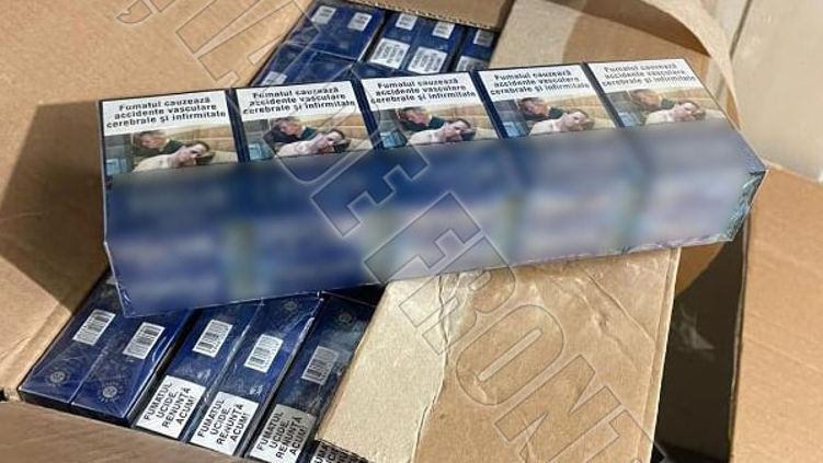 На севере Молдовы пограничники изъяли партию сигарет и алкоголя.