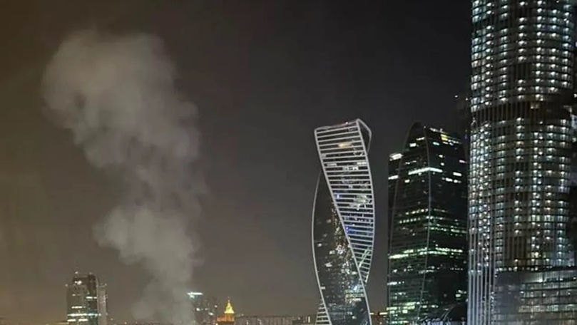 Atac aerian la Moscova: Două drone, doborâte de apărarea aeriană