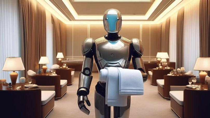 Într-un hotel din Las Vegas a apărut un robot-gazdă pe nume Oto