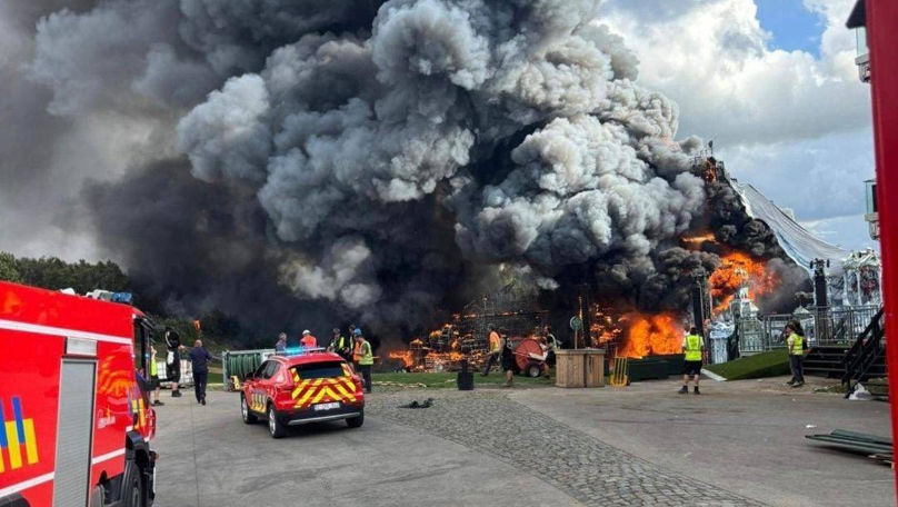 Belgia: Incendiu uriaș la scena principală a festivalului Tomorrowland