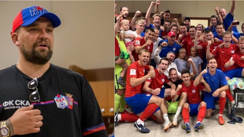 Rapperul rus Basta a devenit patronul clubului de fotbal SKA Rostov