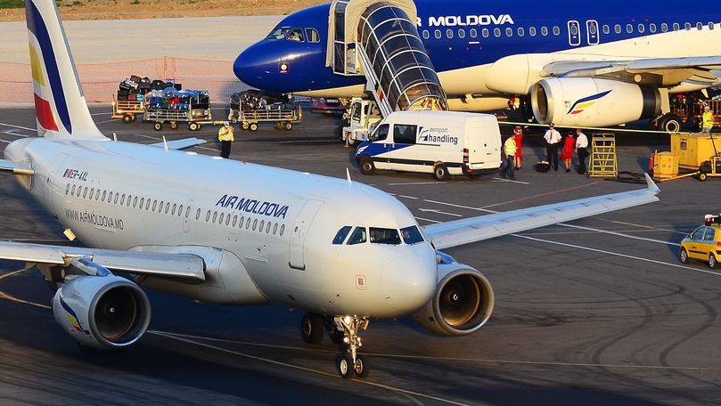 Сотрудники Air Moldova жалуются на задержку зарплаты. Фото: Юрий Толстик.