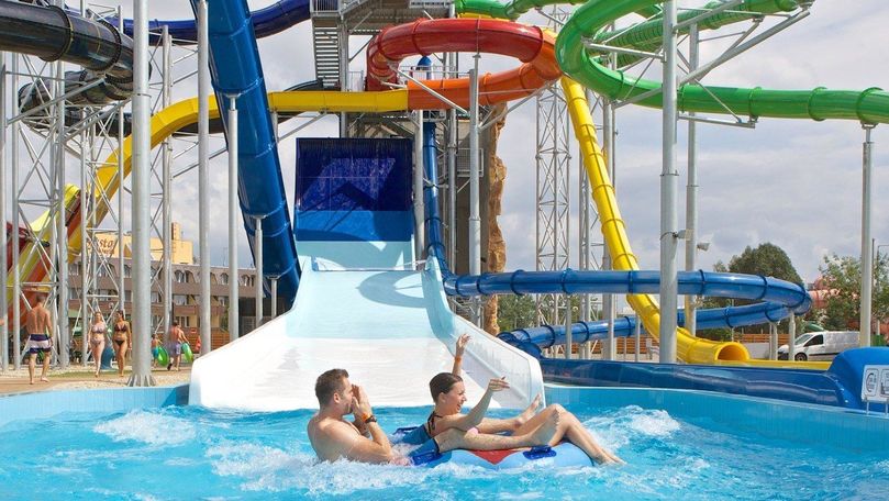 Aquapark-ul de la Sociteni, arhiplin în ultima lună de vară