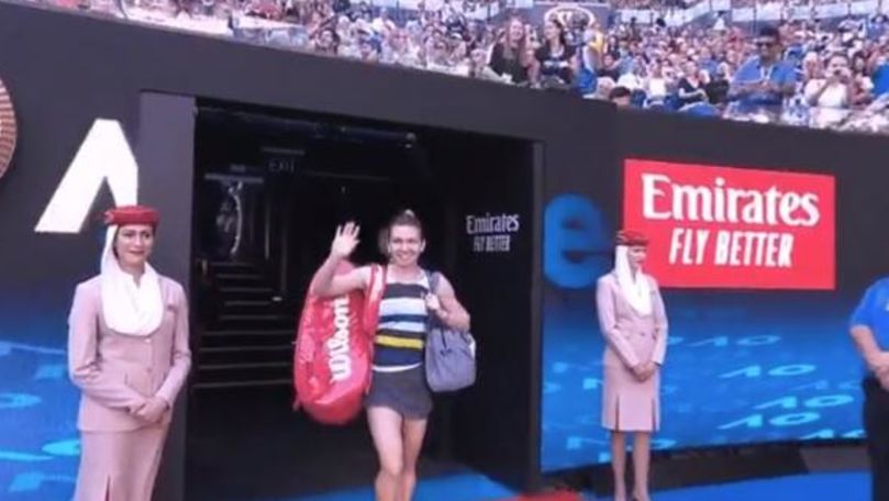 Gafa Serenei Williams înaintea meciului cu Simona Halep