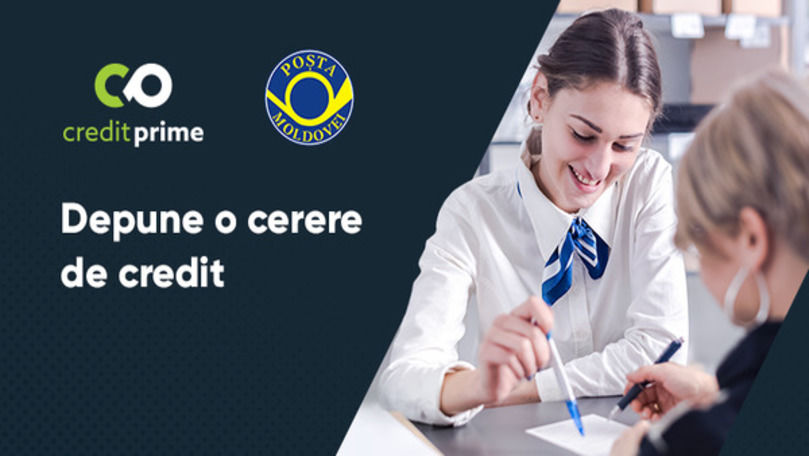 CreditPrime: Poți depune o cerere de credit în oficiile poștale (P)
