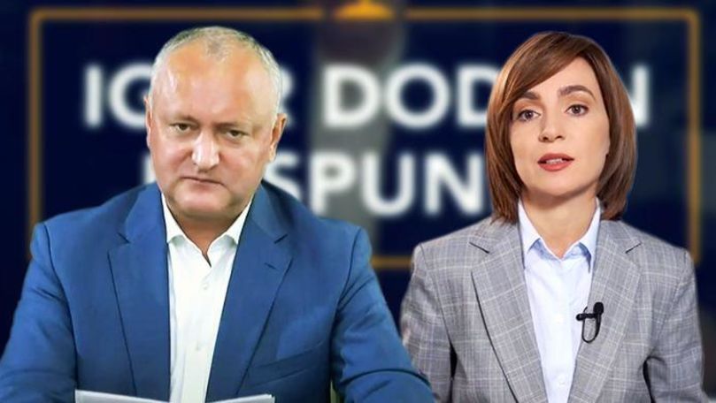 Додон – Санду: Вы вступите в коалицию, никуда не денетесь. Коллаж: Point.md