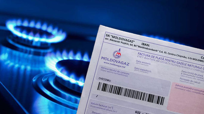 Moldovagaz cere majorarea tarifului la gaz de la 18 la 29,48 lei
