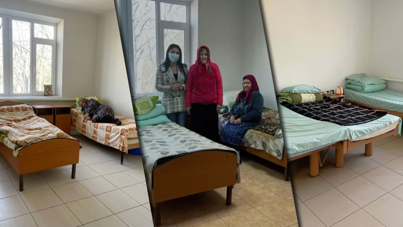 Un azil pentru persoane vârstnice, renovat cu ajutorul Caritate.md