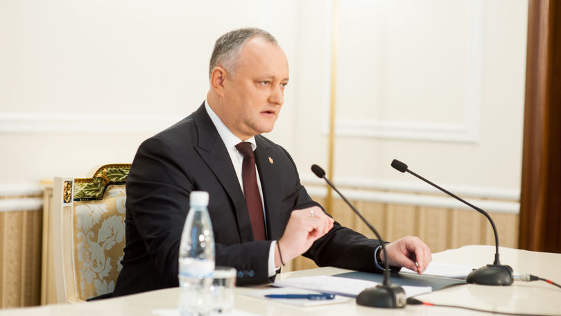 Președintele Igor Dodon, în fața unei noi suspendări
