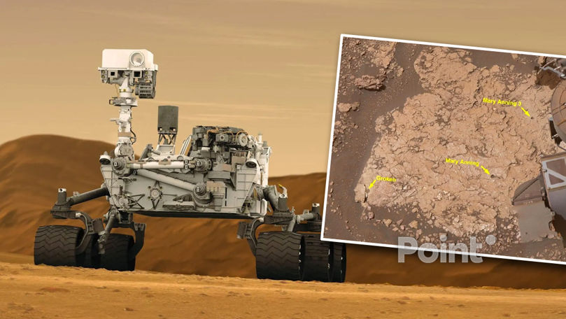 Марсоход Curiosity обнаружил «строительные блоки жизни» на Марсе.