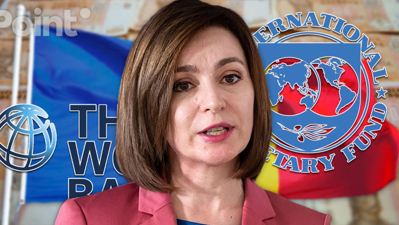 Санду: МВФ и ВБ помогают Молдове защитить демократию.