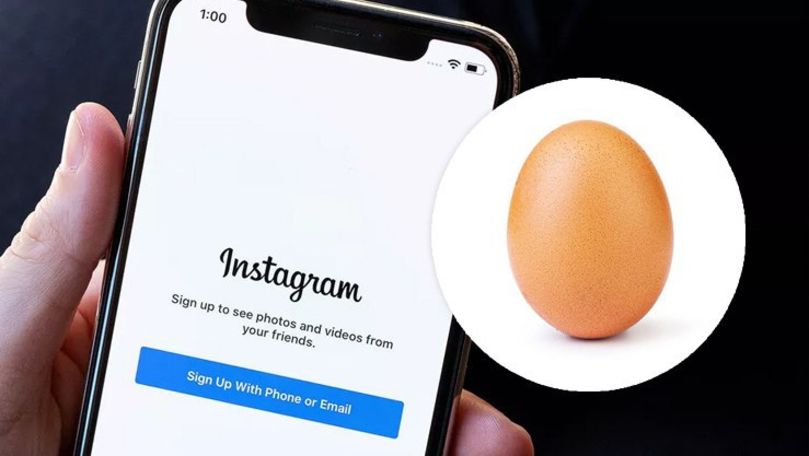 Cel mai popular ou din lume are un nou record pe Instagram