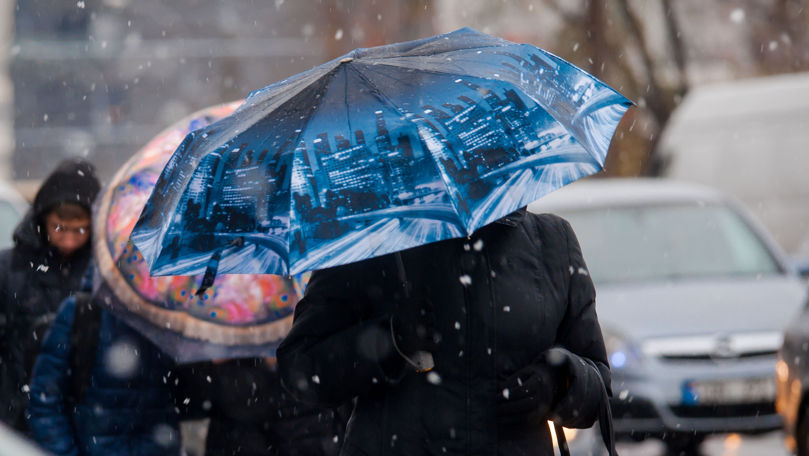 Meteo 7 ianuarie 2023: Maxime de +4°C. Unde vor cădea ploi și zăpadă