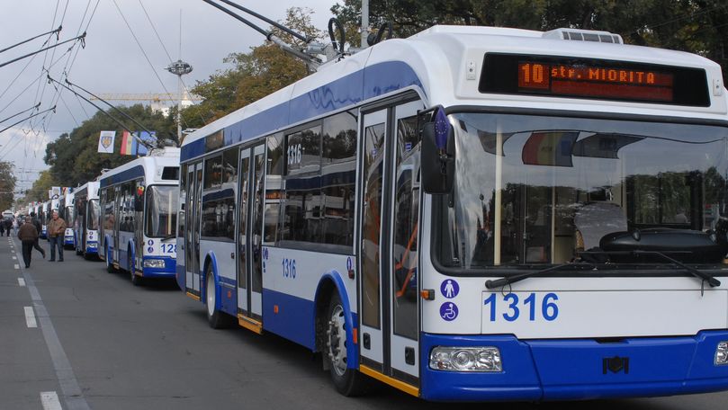 Cum va circula transportul public în Capitală de Paști