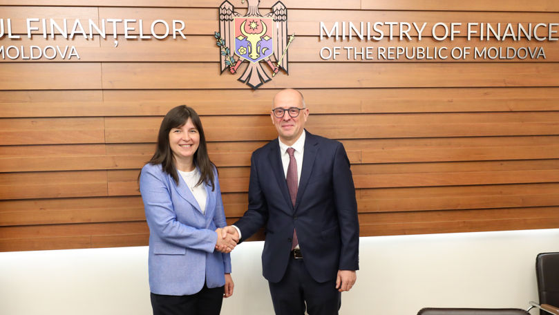 Victoria Belous, în discuții cu noul director de țară al Băncii Mondiale
