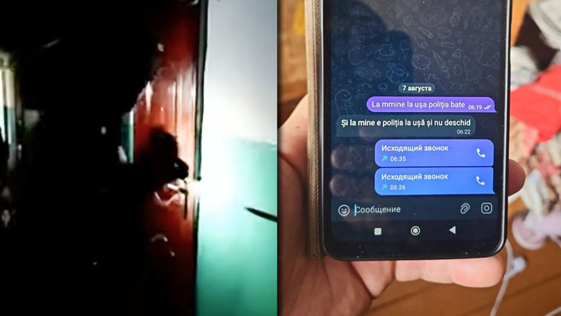 Femeia care a refuzat să deschidă ușa Poliției a rămas fără ea