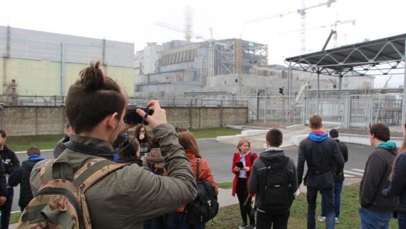 Majoritatea turiștilor vizitează Cernobîlul pentru a-și face poze