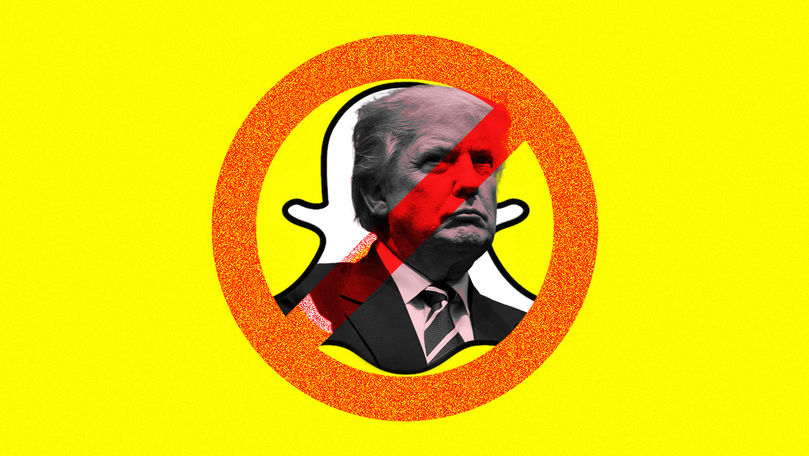 Snapchat blochează accesul lui Trump din motive de siguranţă publică
