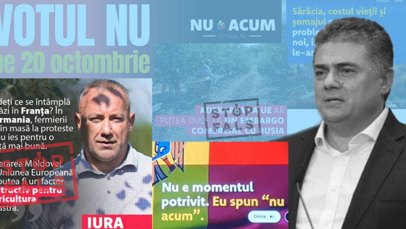 Nu Acum, o nouă campanie de dezinformare antireferendum afiliată lui Șor