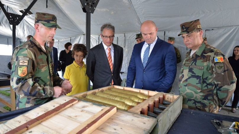 Şeful Misiunii OSCE din R. Moldova a vizitat baza militară din Floreşti