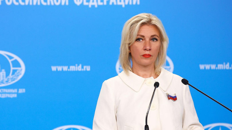 Zaharova răspunde, după anunțul lui Recean despre sancțiuni pe 9 mai