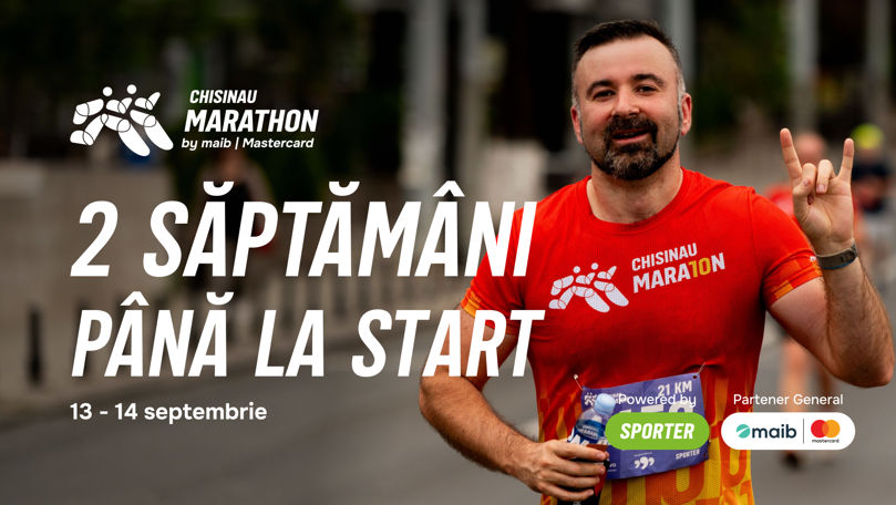 Două săptămâni până la Chisinau Marathon by maib | Mastercard 2025 Ⓟ