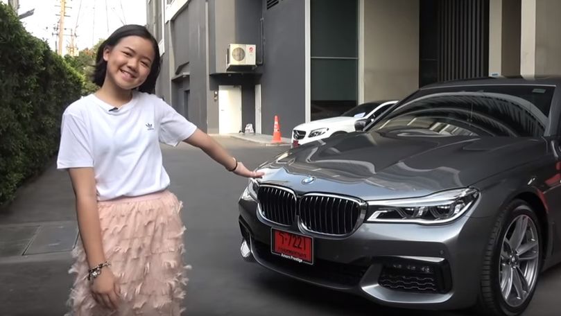Fetița de 12 ani care şi-a cumpărat un BMW de 200.000 de euro