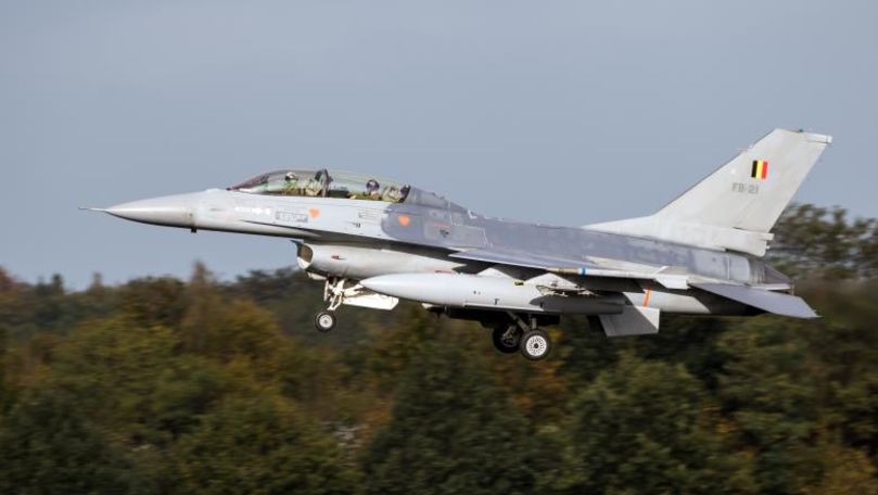 Un avion militar din Belgia s-a prăbușit în Franța: Starea piloților