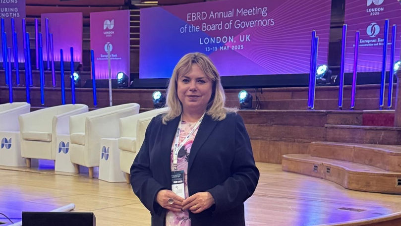 Anca Dragu a participat la reuniunea anuală a BERD de la Londra
