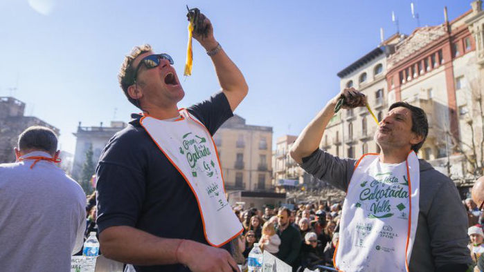 Festivalul anual de Ceapă în Spania: Un bărbat a mâncat 222 de cepe