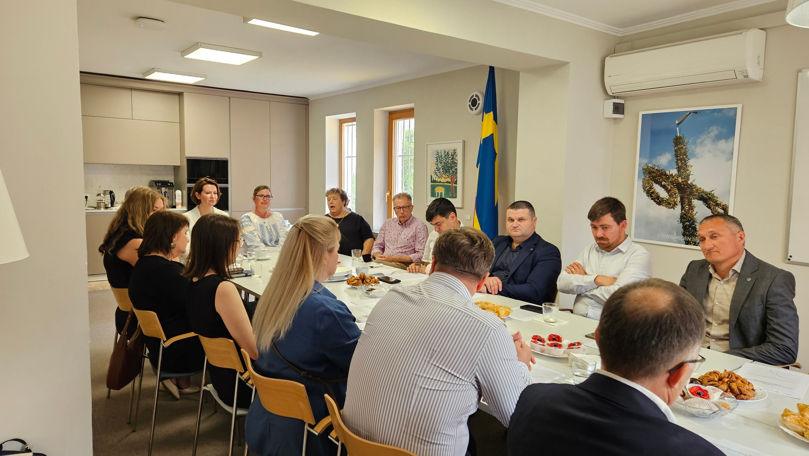 Cooperarea dintre Chișinău și Comrat, discutată la Ambasada Suediei