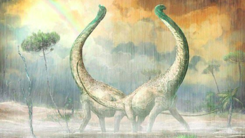 Dinozaur cât autobuzul cu coada ca inima, descoperit în Africa