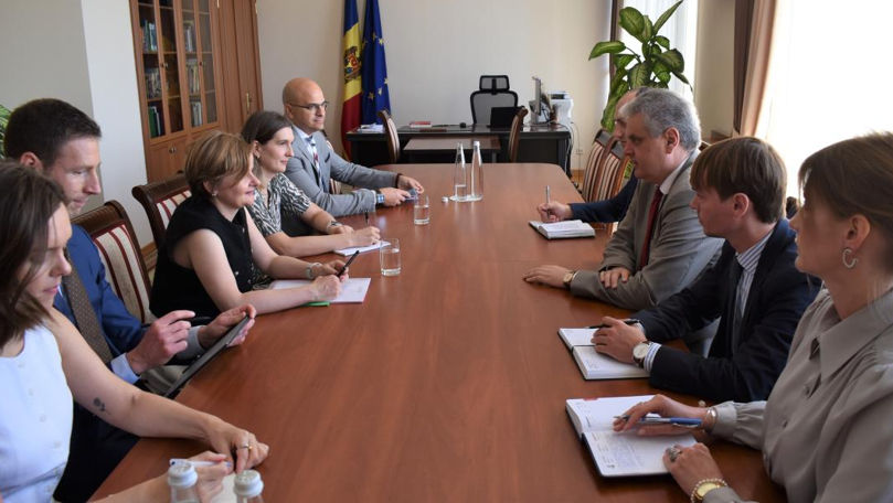 Dorota Dlouchy-Suliga, întrevedere de rămas-bun cu Oleg Serebrian