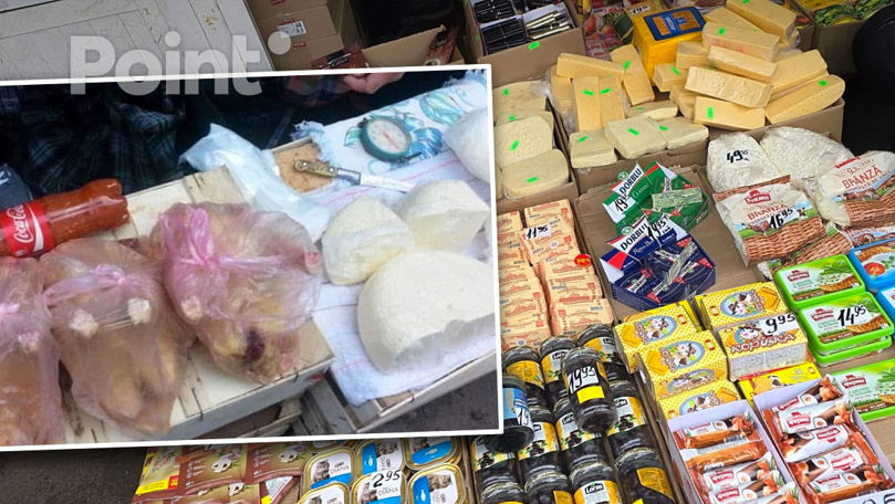 На Центральном рынке выявили нарушения: антисанитарные условия и просрочка.