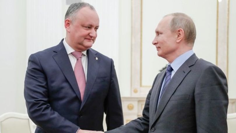 Igor Dodon anunță când se va întâlni iarăși cu Vladimir Putin