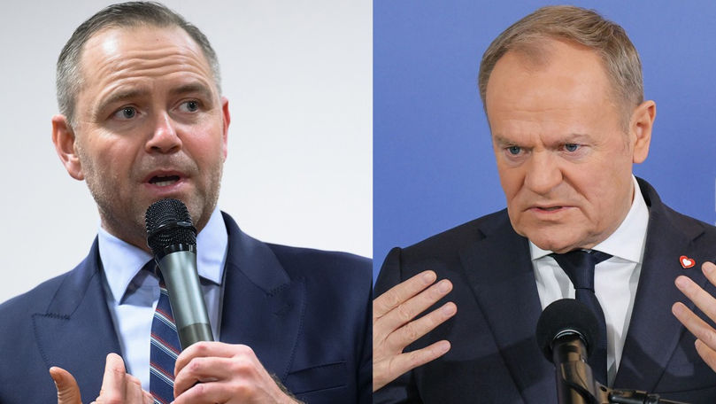 Nawrocki îl numește pe Tusk cel mai slab prim-ministru din 1989