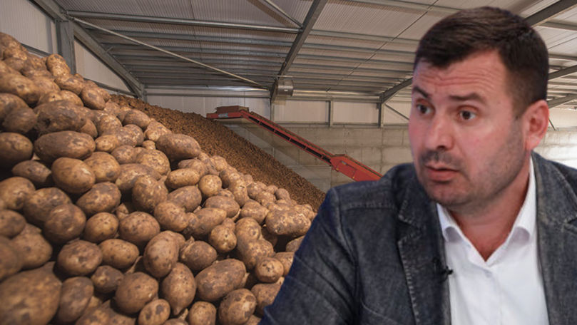 Costiuc: Noi importăm cartofi, dar 180 tone stau în frigider la Criuleni