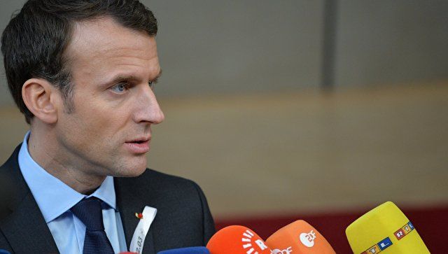 Макрон заявил, что США и Франция намерены сдерживать Иран.