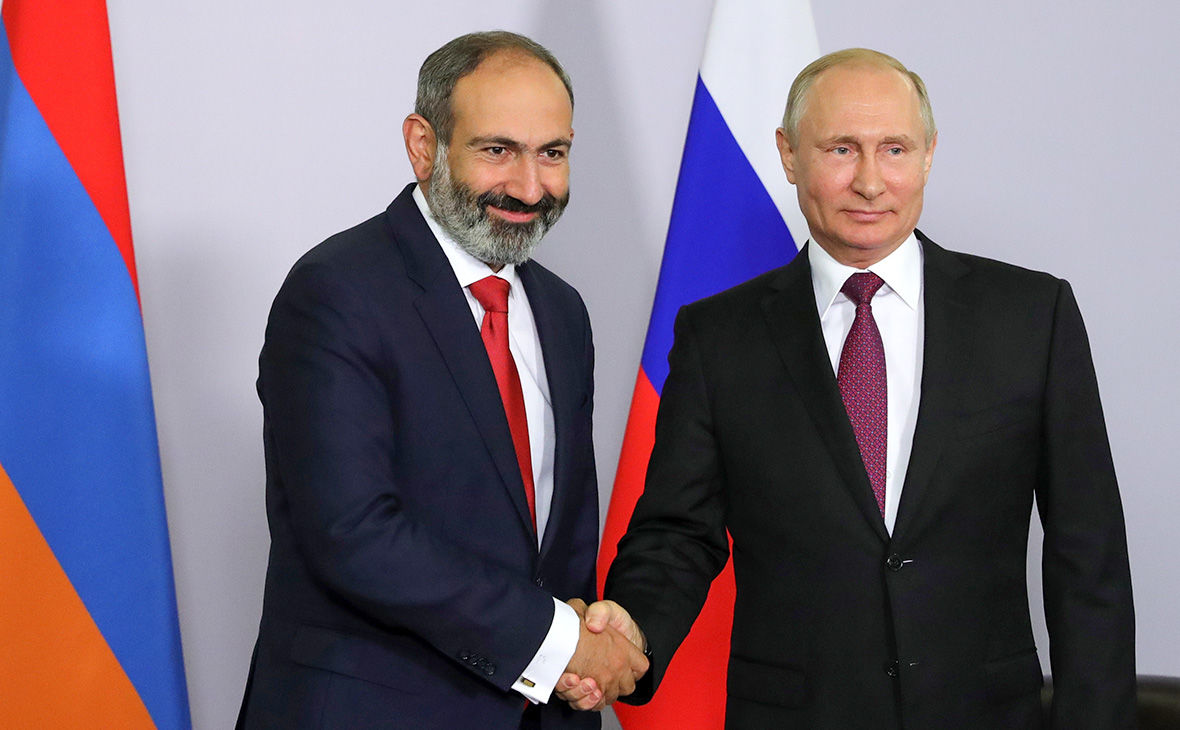 Путин надеется на дальнейший союз с Арменией при Пашиняне.